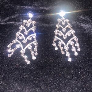 Stunning Chandelier Fashion Jewelry Crystal Earring
